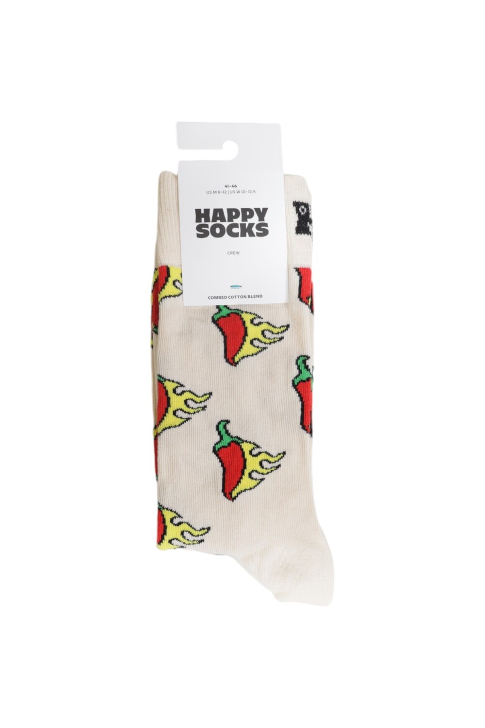 

Носки мужские Happy Socks с принтом, бежевый