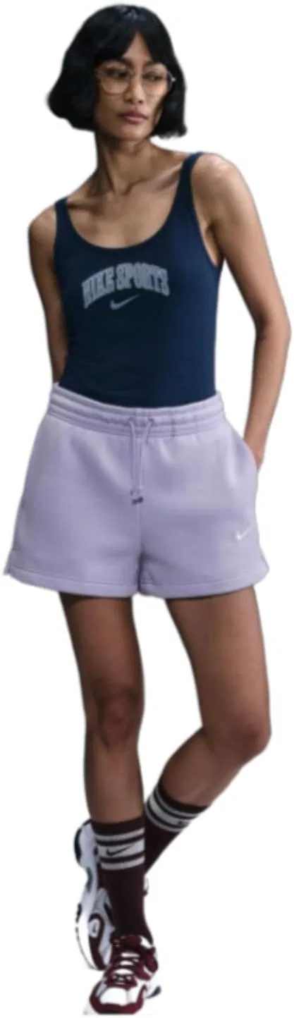 Шорты Nike Sportswear Phoenix Fleece, Lilac Ice