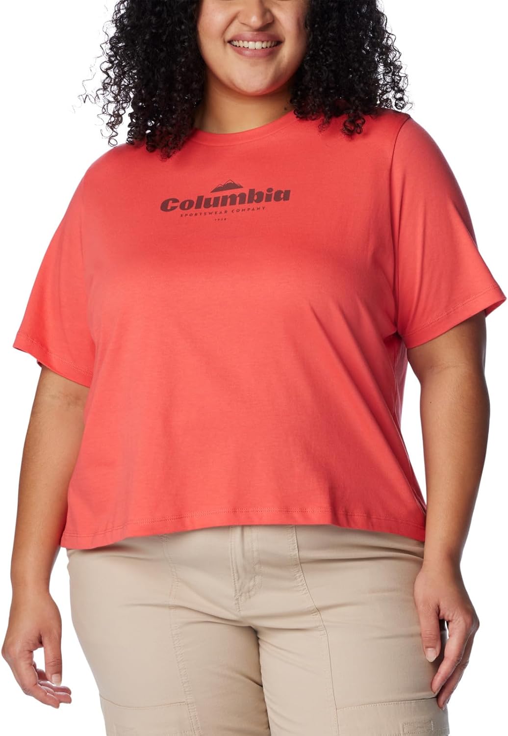 

Женская футболка Columbia North Cascades Relaxed, Juicy/Elevated High