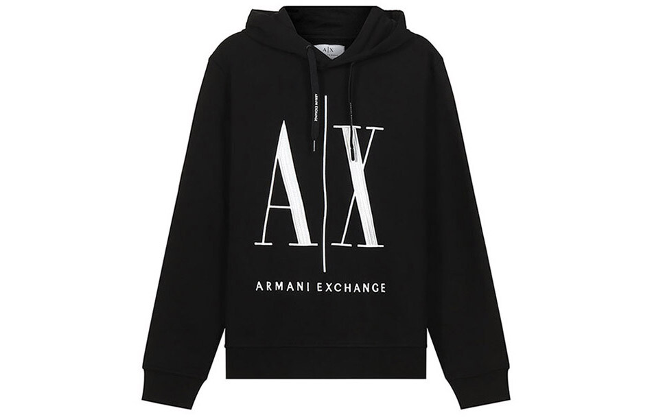 

ARMANI EXCHANGE Мужские худи и свитшоты, Черный