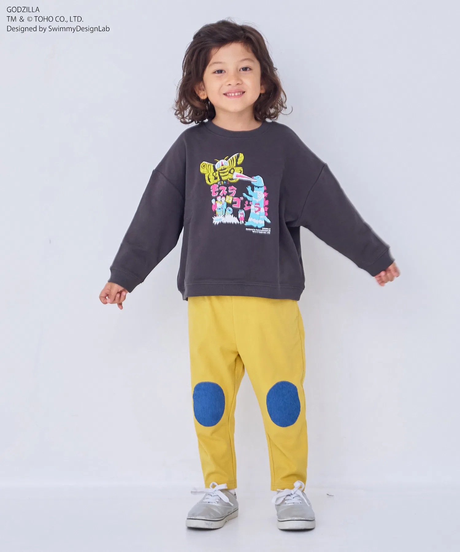 [Swimmy Design Lab x Godzilla] Эксклюзивная толстовка с принтом — фото 4