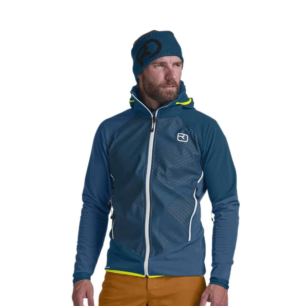 

Куртка Ortovox Col Becchei softshell, синий