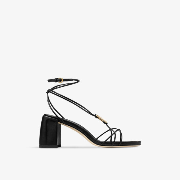 

Босоножки на каблуке из кожи Onyxia 70 Jimmy Choo, черный