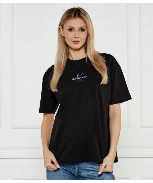 

Футболка Boyfriend fit Calvin Klein Jeans, черный