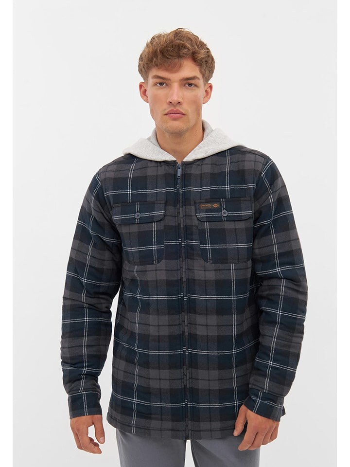 

Переходная куртка Bench, цвет grau/dunkelblau