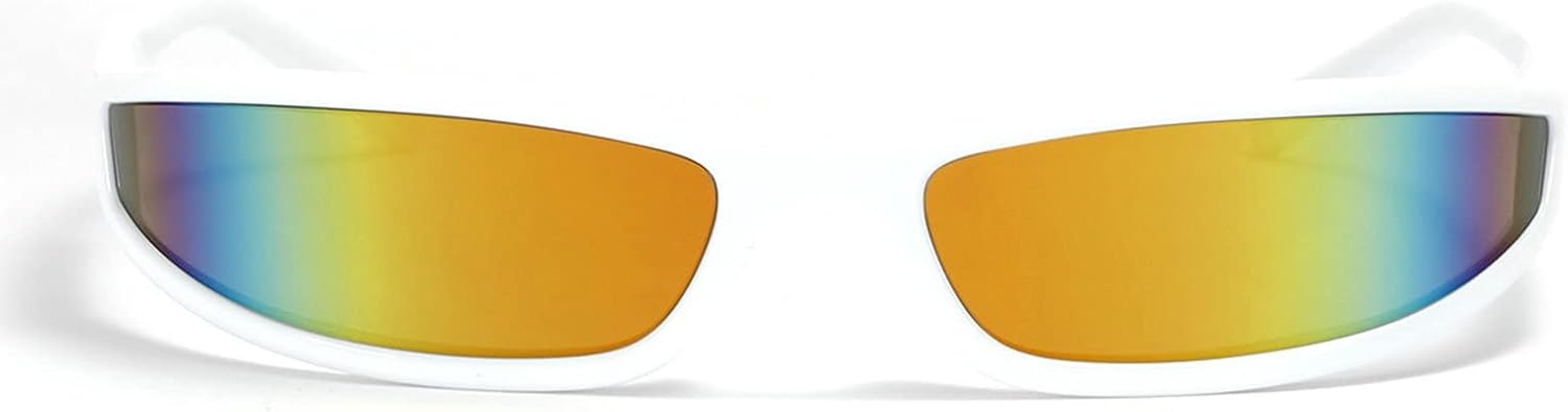 

Маленькие квадратные солнцезащитные очки для женщин, милые модные солнцезащитные очки обтекаемой формы, стильные солнцезащитные очки в стиле Y2K, винтажные узкие очки mincl, White