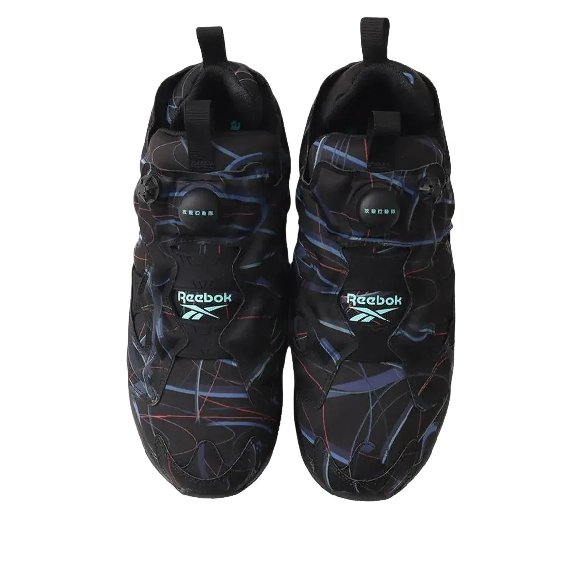 Кроссовки Reebok × Atmos × Ghost in the Shell Instapump Fury 94 'Black' 100249524, черный — фото 4