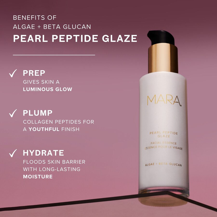 Тоник MARA — Pearl Peptide Glaze -в-1 для увлажнения и снятия покраснений, 100 мл — фото 3