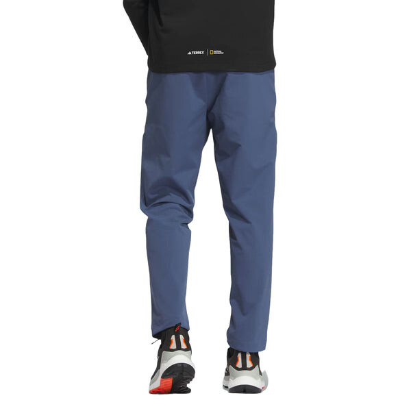 Штаны softshell wind.rdy брюки азиатские размеры Adidas, черный — фото 3