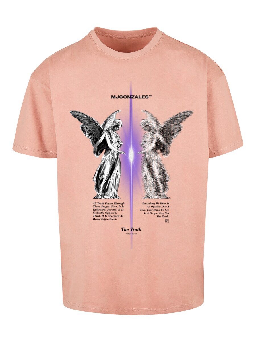 

Классическая футболка MJ Gonzales Shirt The Truth V.1, цвет salmon