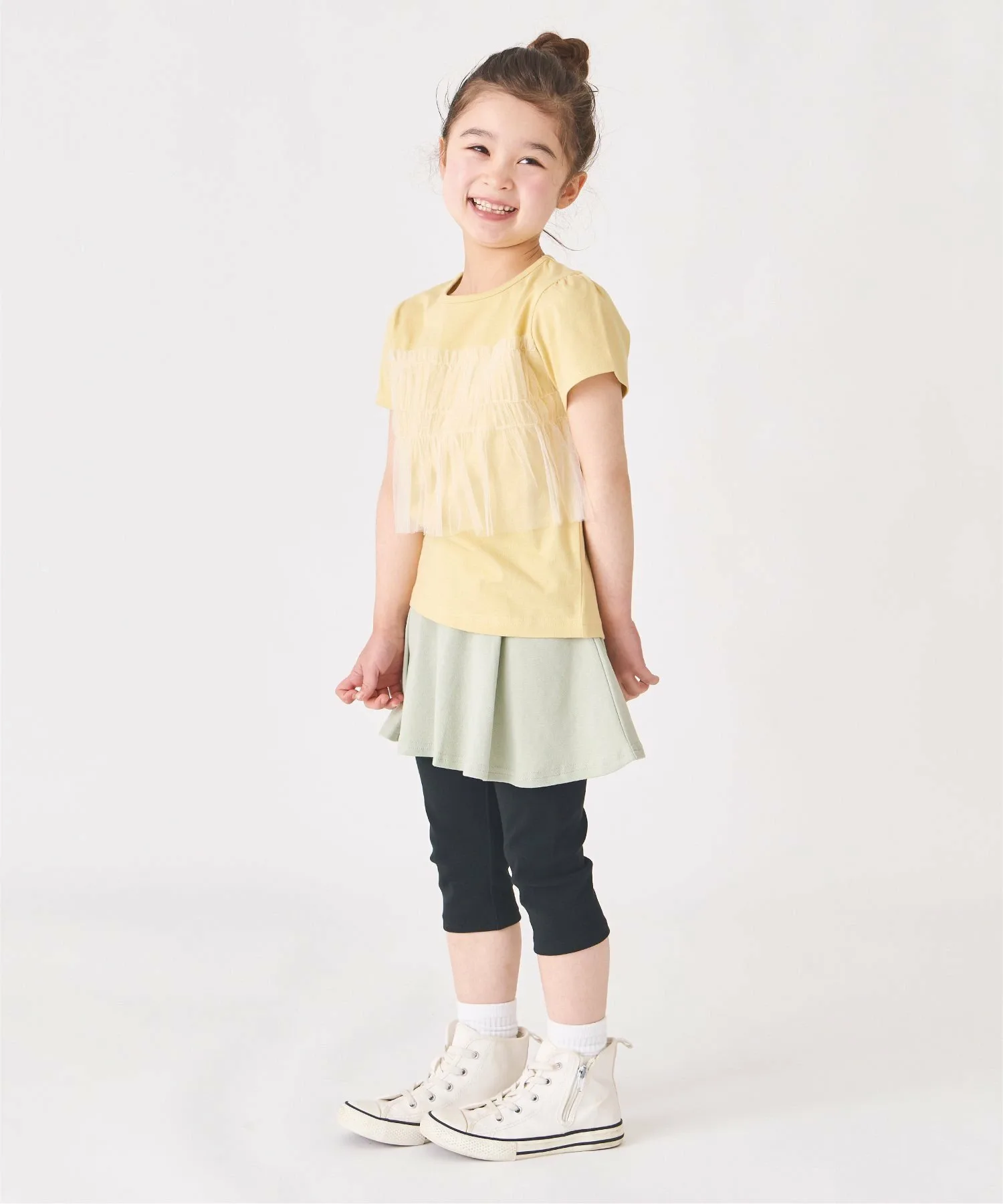 Шифоновая футболка Ever Closet, цвет Mustard