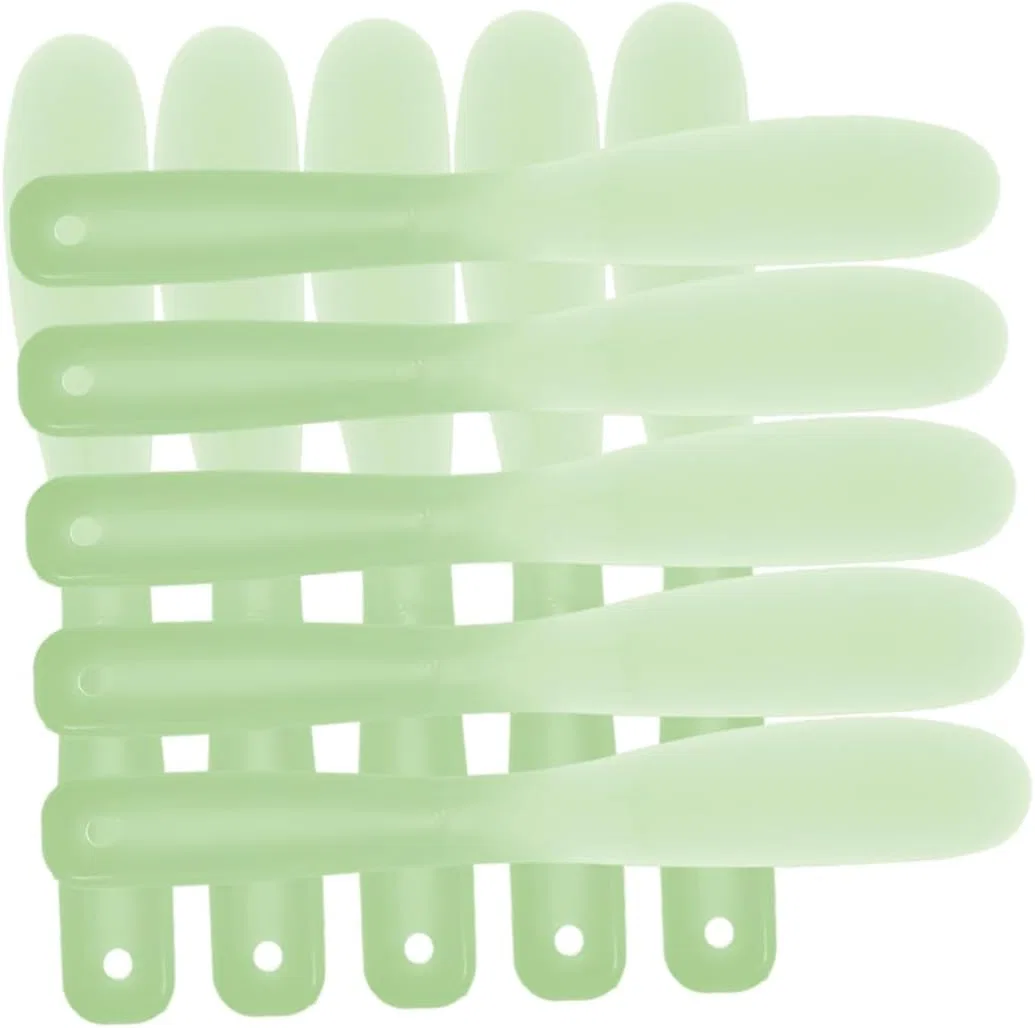 Крем для лица Healvian — Лопатка для смешивания косметики Silicone Green, 300 г