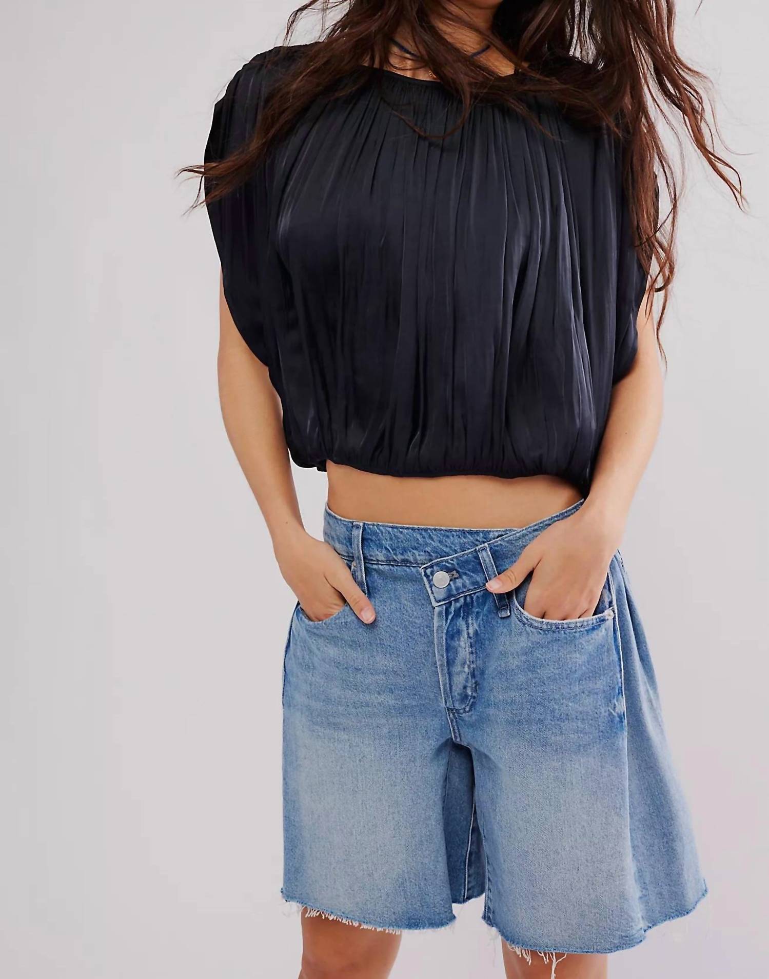 

Double Take Топ черного цвета Free People