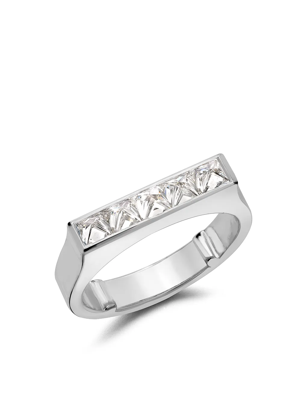 

Кольцо RockChic из белого золота с бриллиантами Pragnell, серебяный