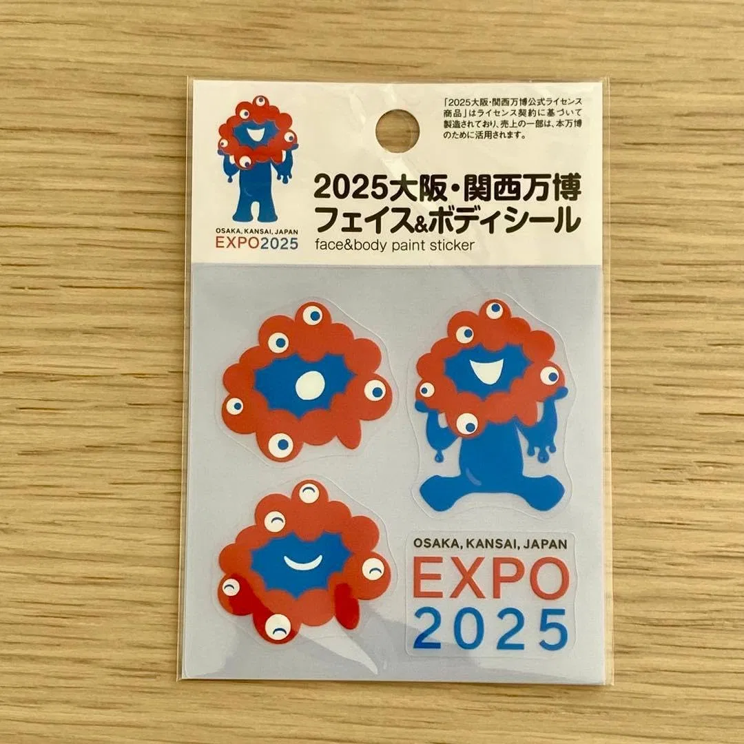 Аксессуар для макияжа Expo2025 Мякумяку Face & Body Sticker