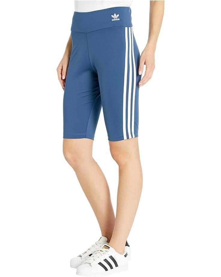 

Шорты Adidas adiColor Biker Shorts, цвет Night Marine/White