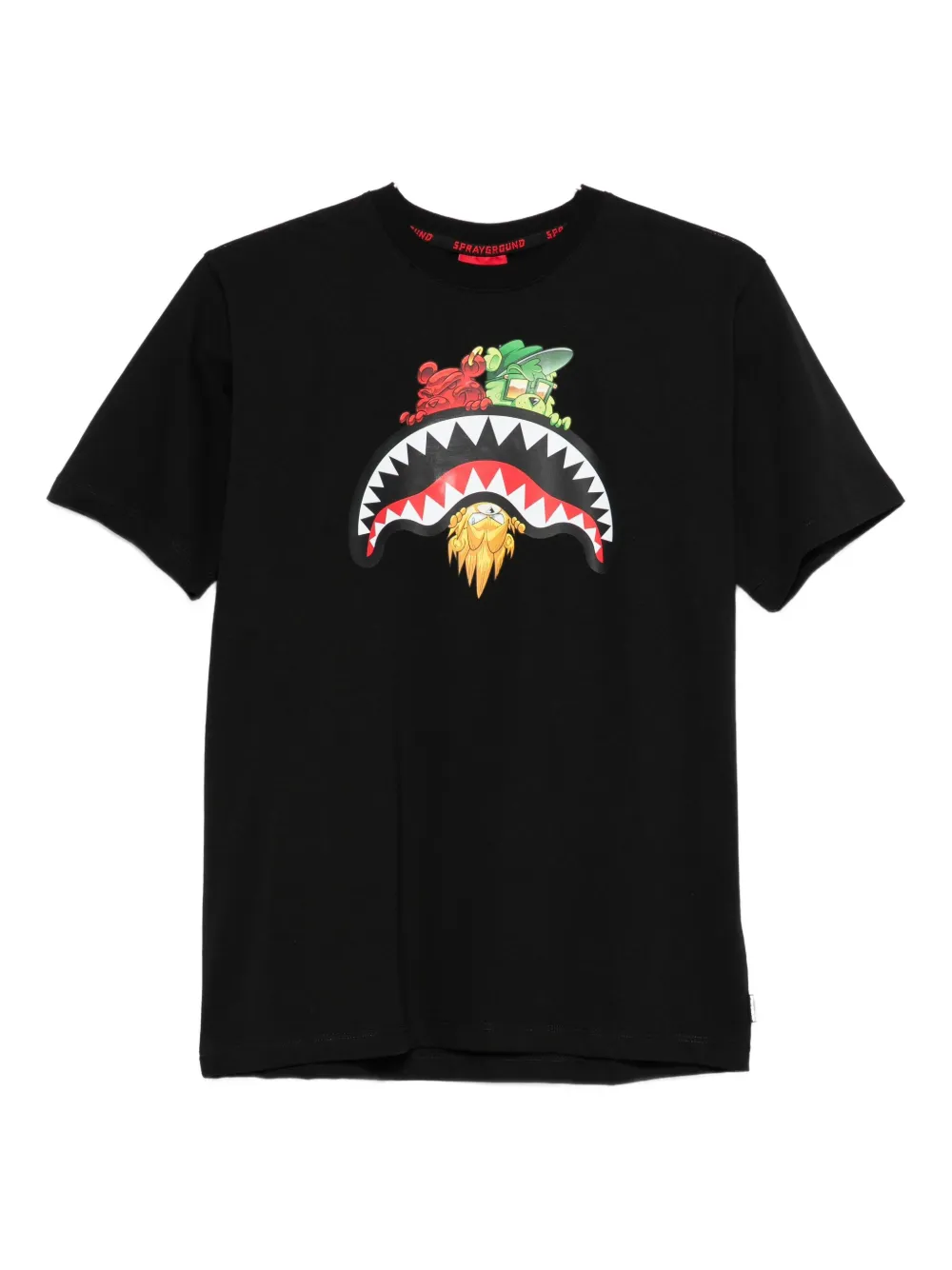 

Хлопковая футболка sprayground kid, черный