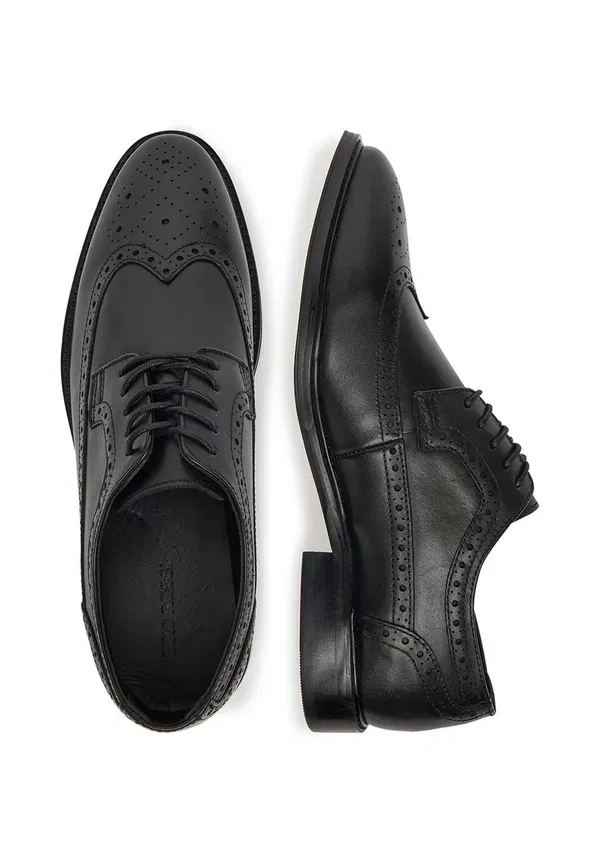Кроссовки Gino Rossi Smart lace ups, черный — фото 4