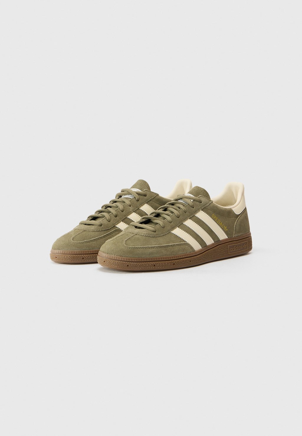 Кроссовки HANDBALL SPEZIAL UNISEX Adidas Originals, оливковый — фото 2