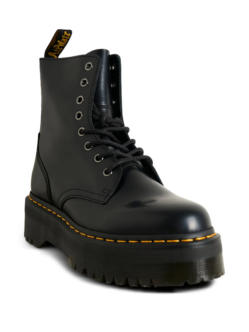 Гладкие ботинки на платформе с шнуровкой Jadon Dr. Martens, черный — фото 2