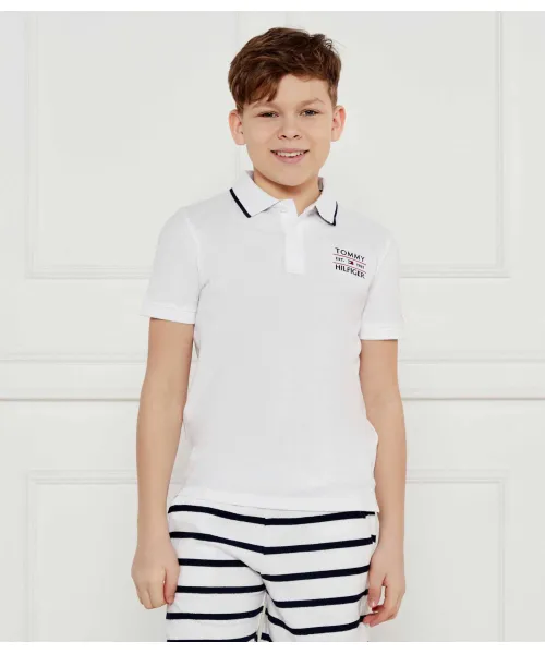 

Футболка поло Regular fit Tommy Hilfiger, белый