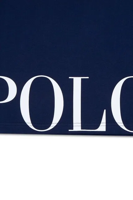 Пижама детская с принтом Polo Ralph Lauren, синий — фото 4
