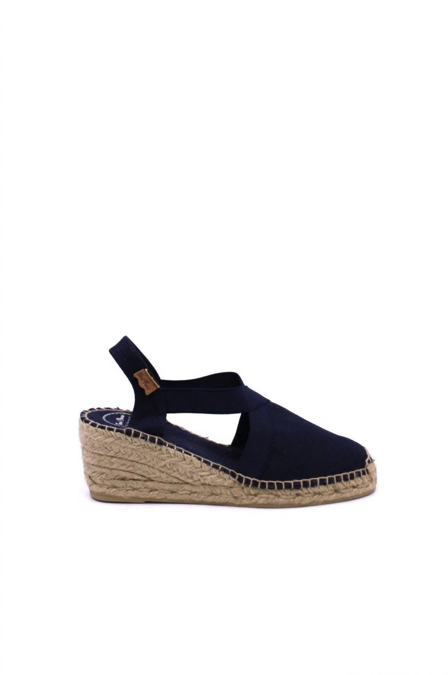 Женские эспадрильи Ter Wedge в цвете navy Toni Pons