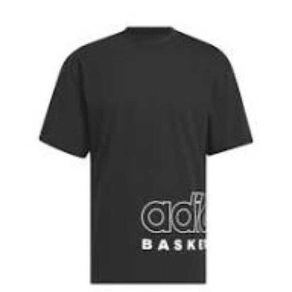 

Футболка баскетбольные выберите футболку азиатские размеры Adidas, черный