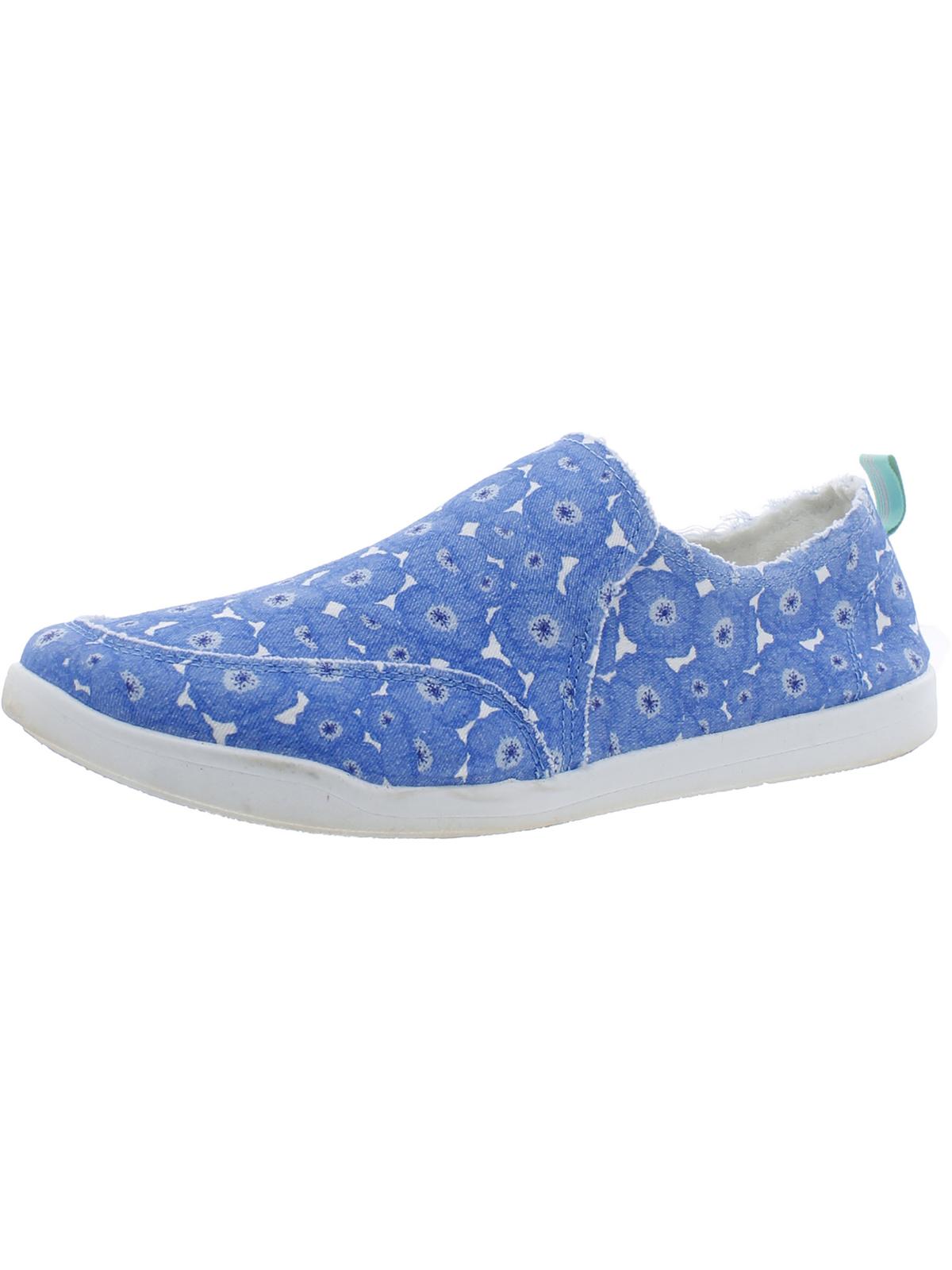 

Кроссовки Malibu Womens Comfort Insole Lifestyle Slip-On Vionic Beach, цвет blue poppy print