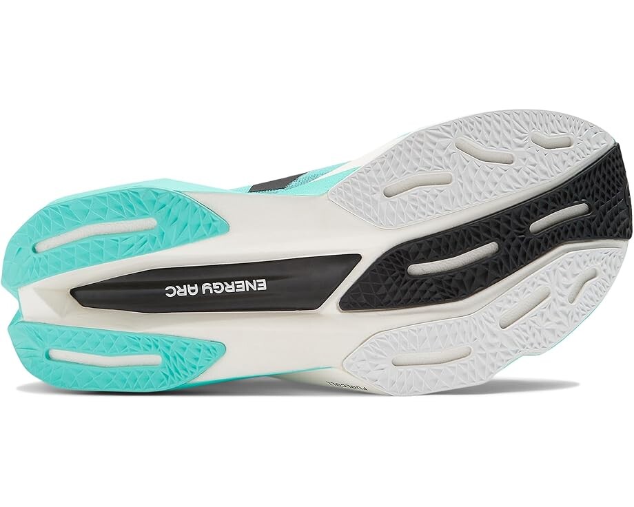 Кроссовки New Balance FuelCell SuperComp Elite v4, цвет Cyber Jade/White — фото 3