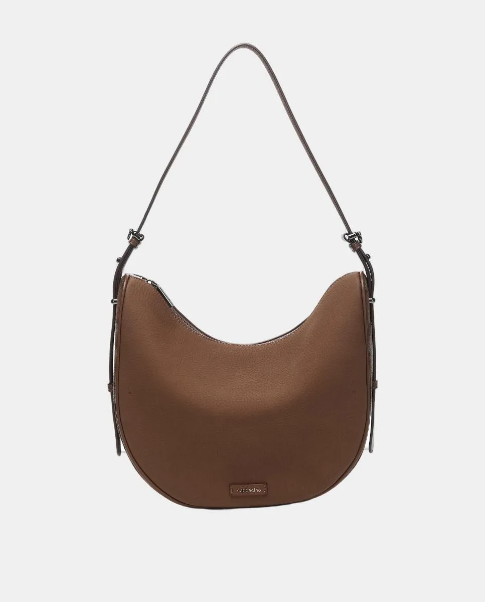 

Сумка через плечо Freedom из переработанных материалов, коричневая Abbacino