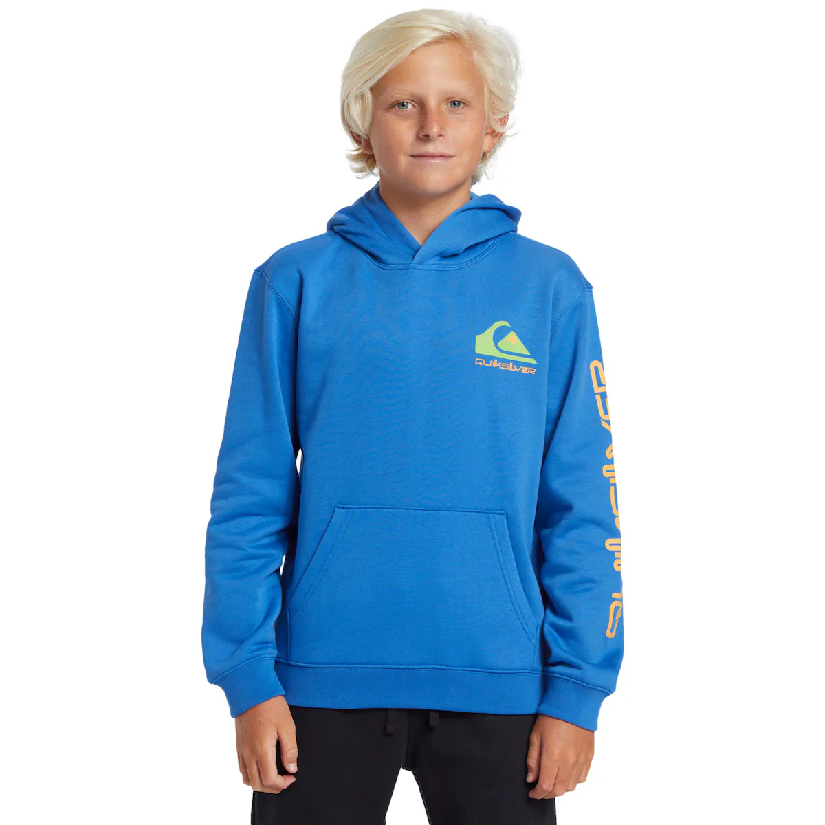 

Детская толстовка Quiksilver Логотип, синий