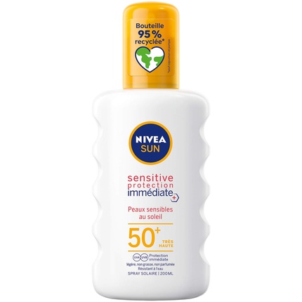 

Солнцезащитный спрей Sensitive Instant Protection SPF 50+ 200 мл Nivea