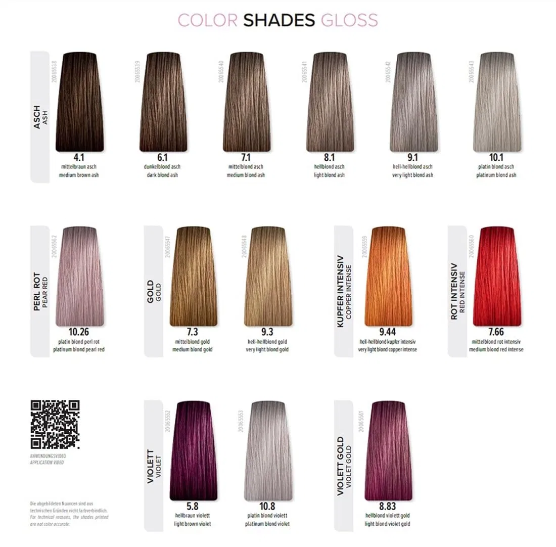 Гель-крем краска для волос «Color Shades 9.11 Light Blonde Ash Intense» от Dusy, 60 мл Dusy — фото 3