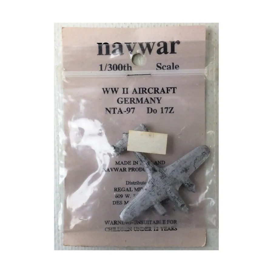 

Немецкий - Do-17Z, World War II Aircraft (1:300) (NavWar)