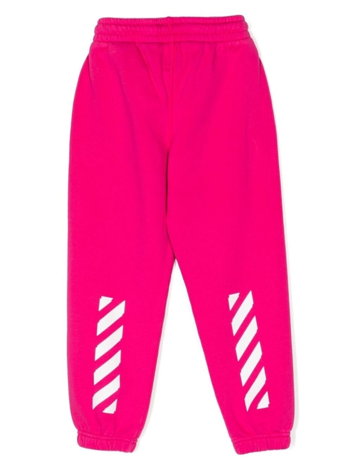 Off-White Kids спортивные шорты с полосками, розовый — фото 2