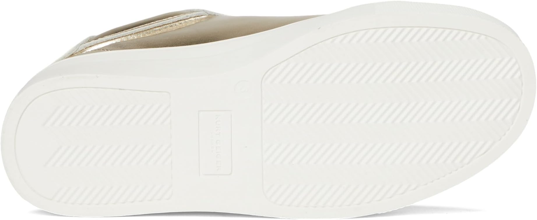 Кроссовки Kurt Geiger London Kids  Mini Luckson Heart, Gold — фото 3