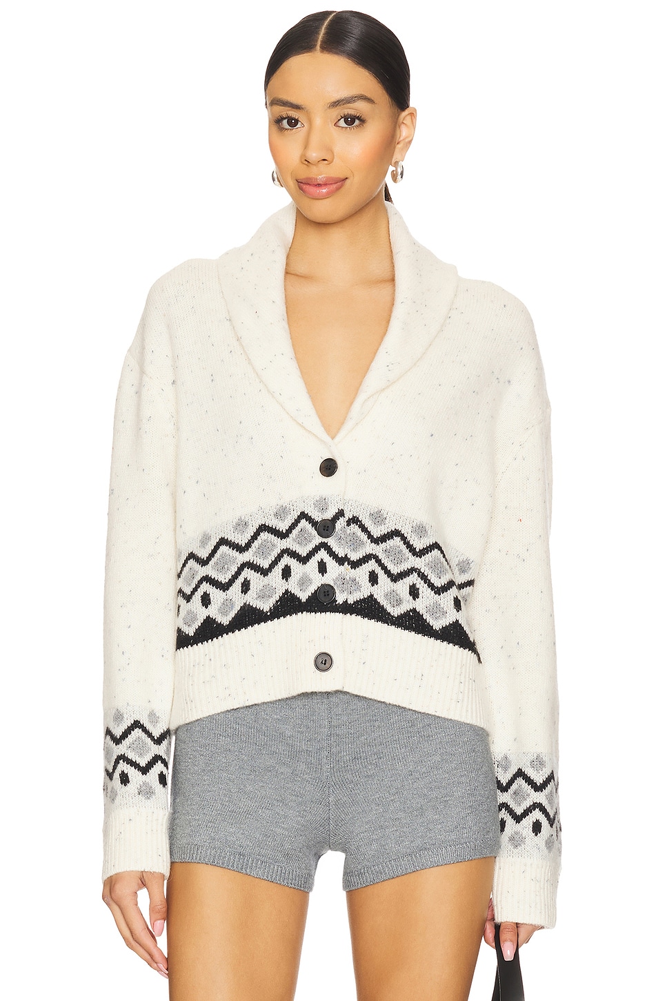 

Кардиган в стиле "фэр-айл" Erina от Tularosa, ivory multi