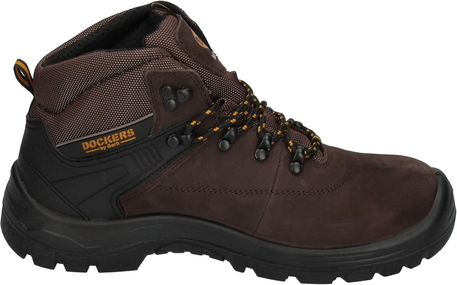 Защитная обувь Dockers Magic High S3, Dark Brown — фото 4