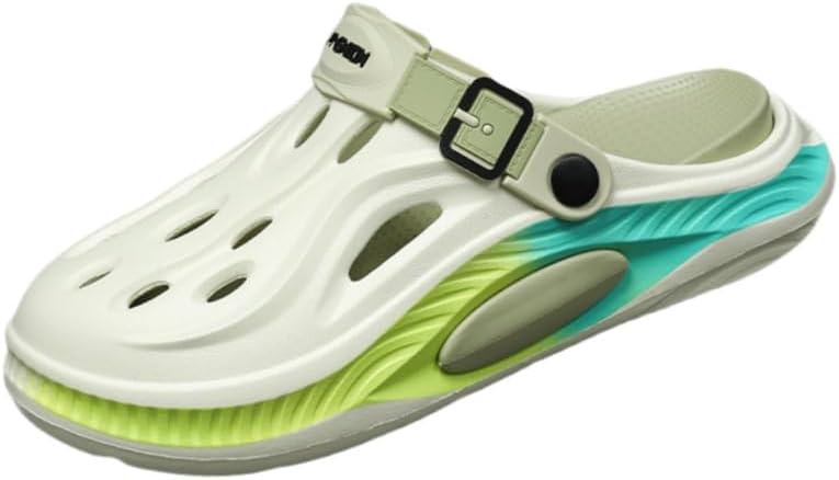 

Мужские летние сандалии из EVA - с толстой подошвой, модные повседневные для подростков Fusecottc, зеленый