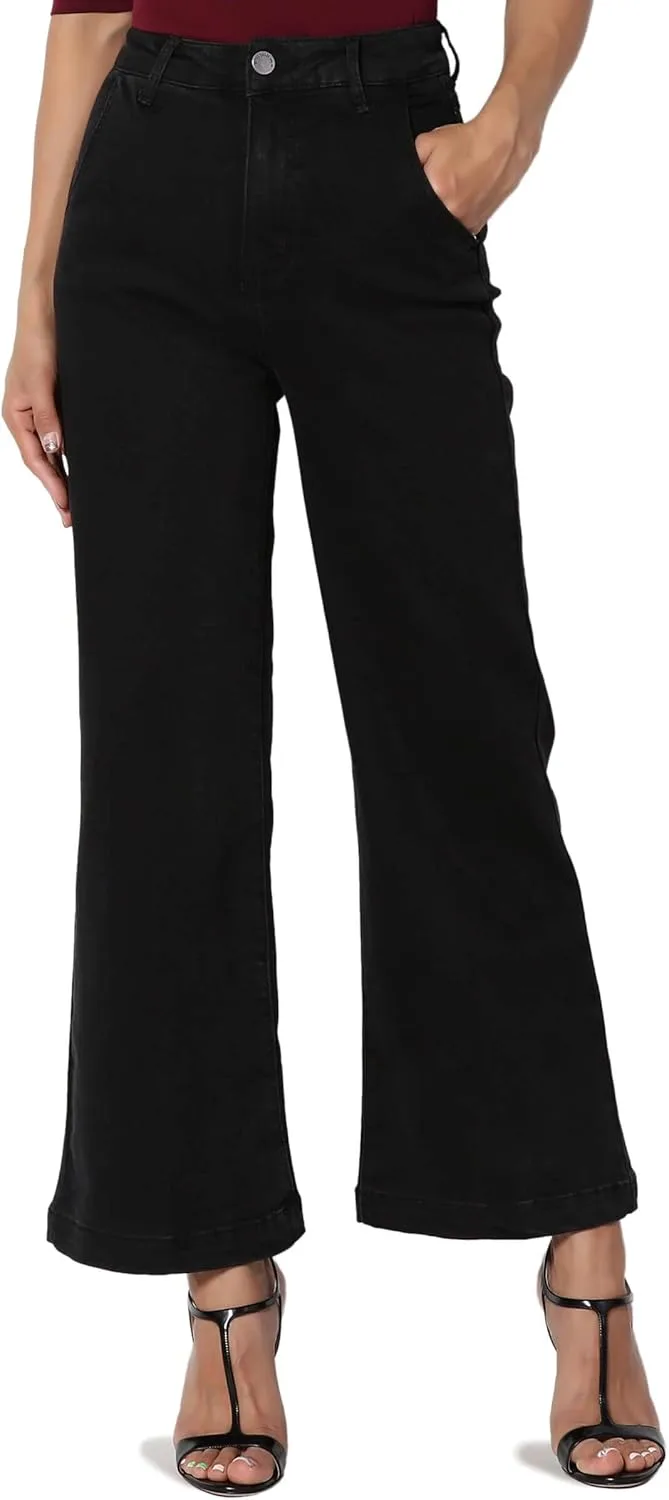 

TheMogan Vintage джинсы с высокой посадкой и расклешенными штанинами