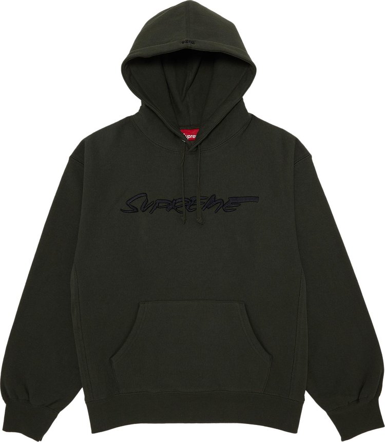 

Толстовка Supreme Futura Hooded 'Dark Olive', зеленый