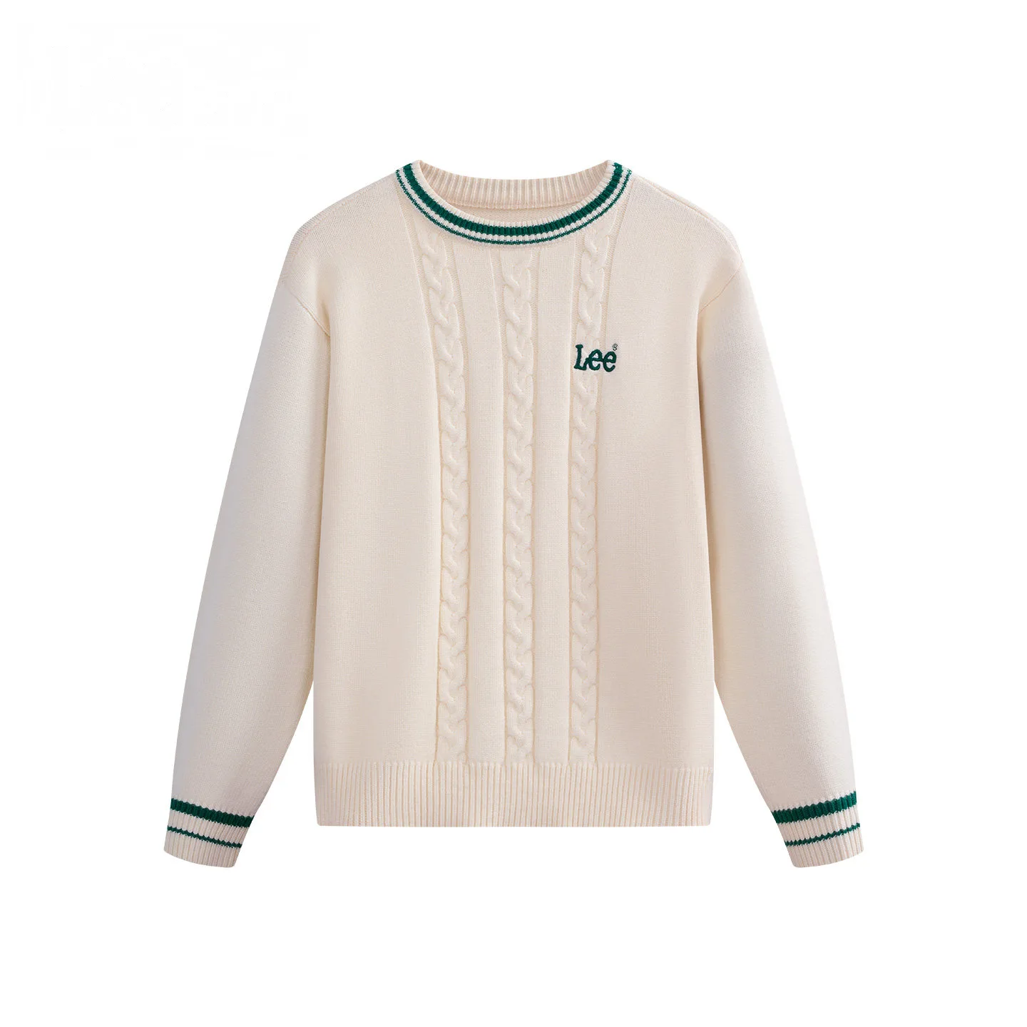 Детский свитер с круглым вырезом Lee, Snow Beige