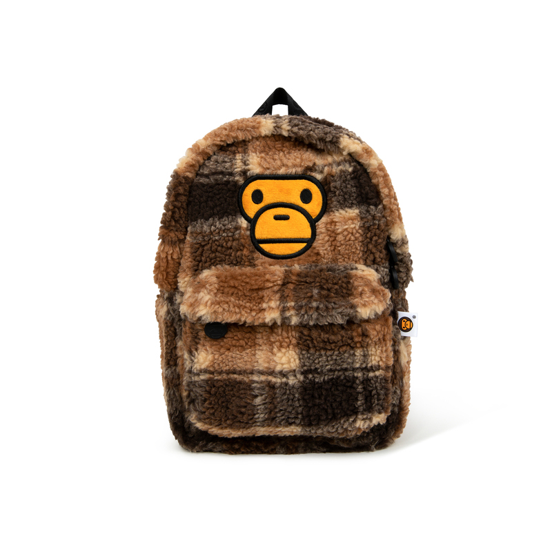 

Aape Полиэстеровый рюкзак обычный унисекс коричневый, Brown BGH