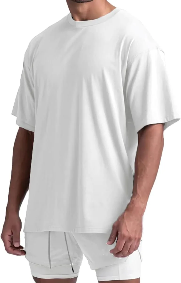 

Футболка Cotton Gym Oversized для тренировок Magiftbox