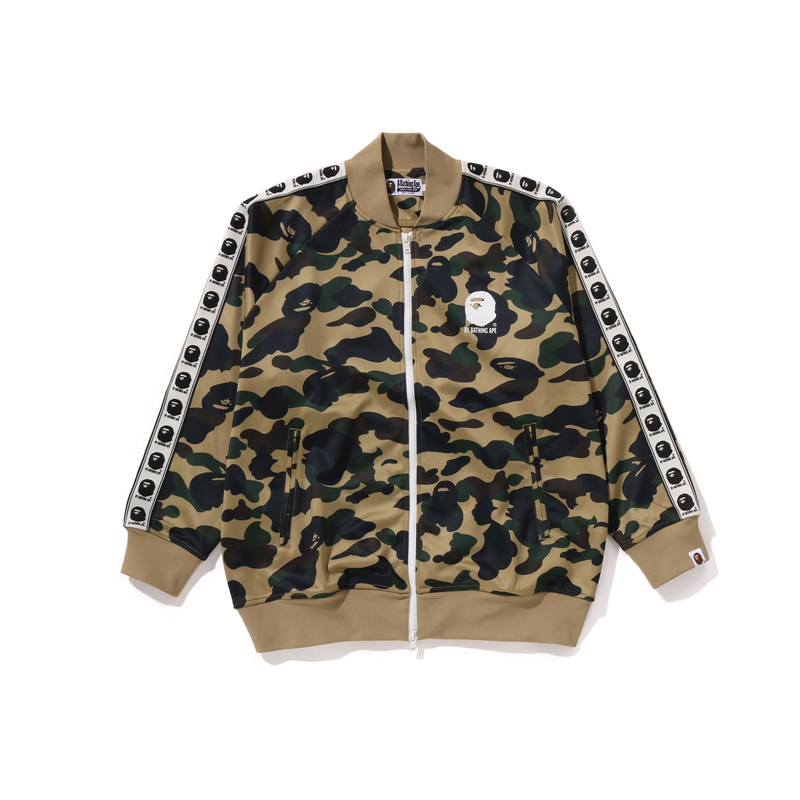 

Bape 1st Camo толстовка на молнии женская A BATHING APE, желтый