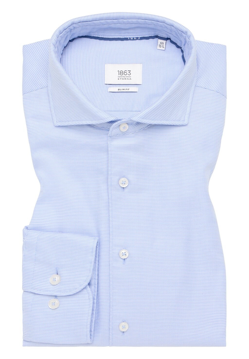 

Рубашка SLIM FIT Eterna, светло-голубой