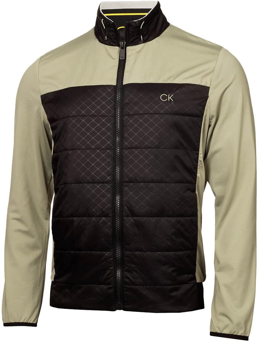 

Мужская куртка для гольфа Calvin Klein Malden Hybrid Water Repellent Thermal, Camouflage Green