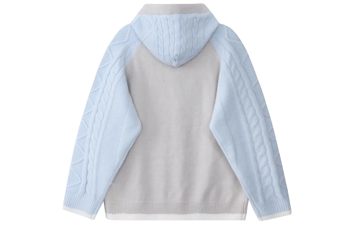 

F426 Трикотаж унисекс, Темно-серый сочетается со светло-серым