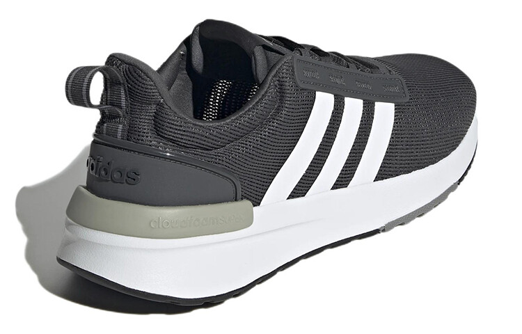 Кроссовки мужские Racer TR21 с низким верхом, черные/белые Adidas Neo — фото 4